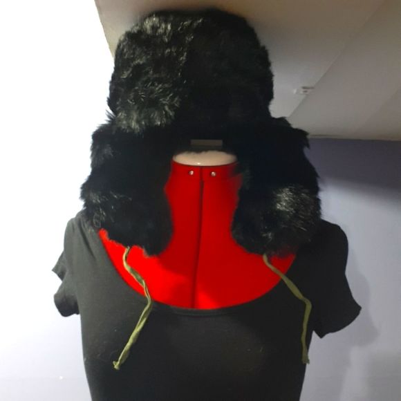 🔥 Vintage Rabbit Fur Trapper Hat - Picture 3 of 12